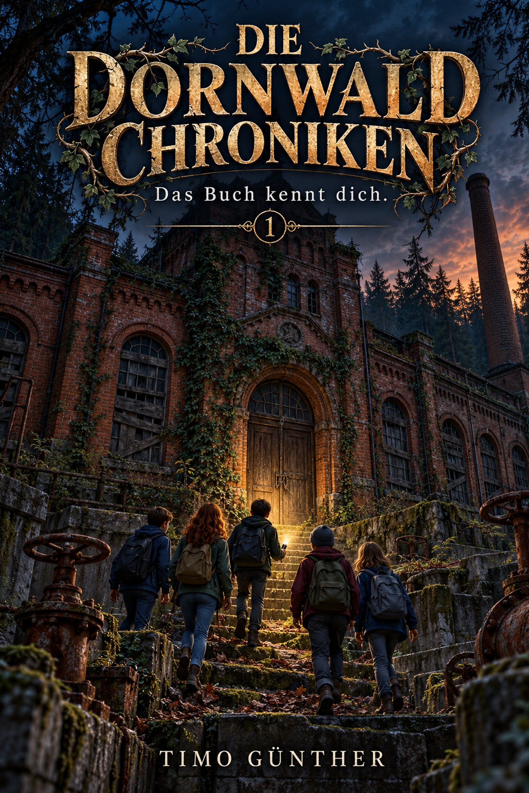 Das aktuelle Cover: Die Dornwald Chroniken – Das Buch kennt dich.