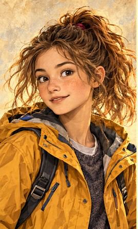 Mia – Originalporträt aus dem Buch